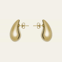 Gold Teardrop Earrings