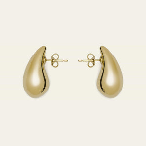 Gold Teardrop Earrings