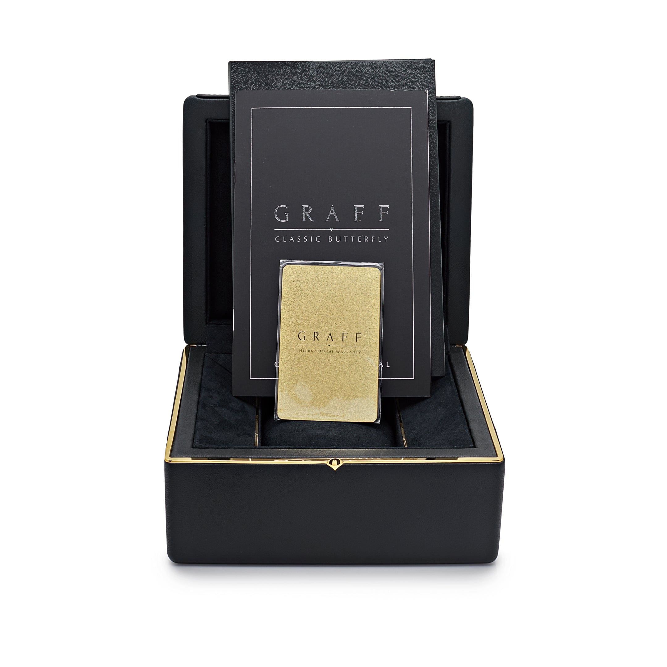 Graff Classic Butterfly Diamond Watch 'Ladies' White Gold Diamond Dial