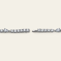 Graff Platinum and White Gold Diamond Knifebar Chandelier Necklace
