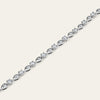 Graff Platinum and White Gold Multi Shape Diamond Bracelet