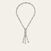 Graff White Gold Diamond Drop Necklace