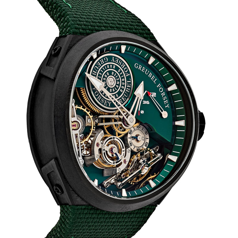 Greubel Forsey Double Balancier Convexe Carbon Green Dial Limited Edition (2024)