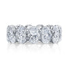 Oval Diamond Eternity Band