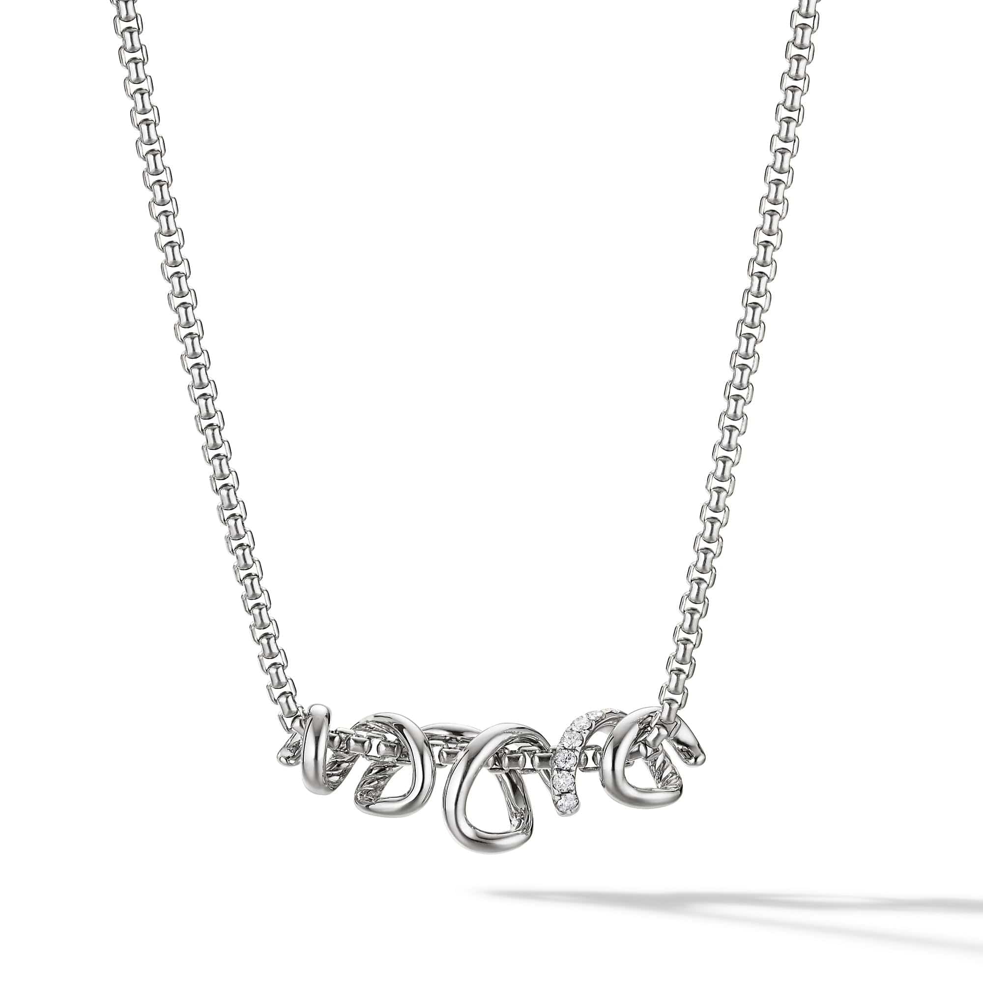 Helena Amulet with Pave Diamonds