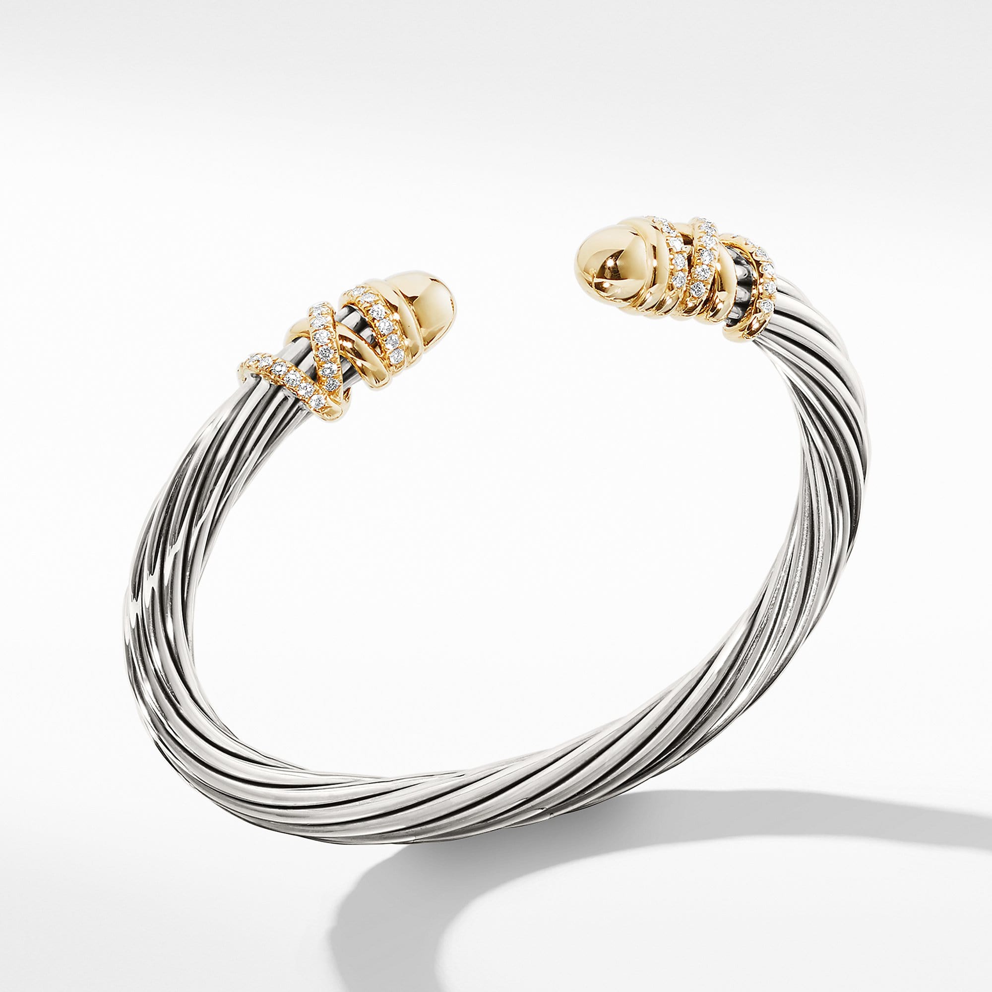 Helena Bracelet with Gold Dome and Diamonds