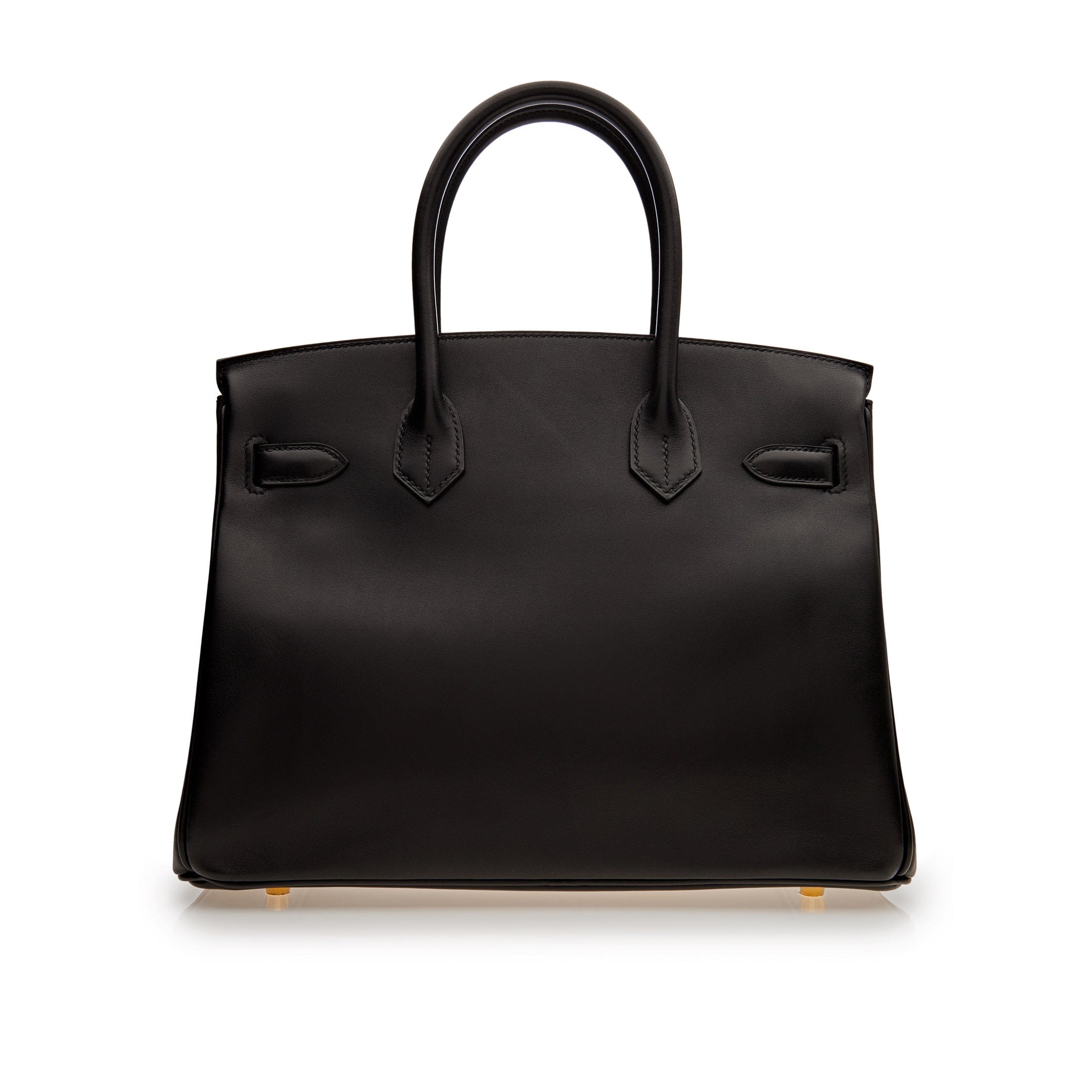 Hermès Birkin Noir 30 Box Leather Gold Hardware