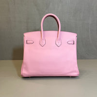 Hermès Mauve Sylvester Birkin 25 Swift Gold Hardware