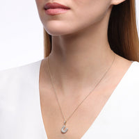 Initial "U" Diamond Pendant