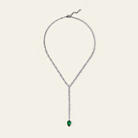 Interchangeable Diamond Lariat Necklace