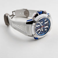 Jacob & Co Epic X Chrono EC313.20 Titanium White Ceramic Blue Dial Limited Edition (2021)