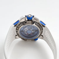 Jacob & Co Epic X Chrono EC313.20 Titanium White Ceramic Blue Dial Limited Edition (2021)