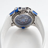 Jacob & Co Epic X Chrono EC313.20 Titanium White Ceramic Blue Dial Limited Edition (2021)