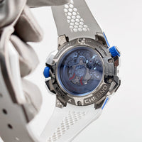 Jacob & Co Epic X Chrono EC313.20 Titanium White Ceramic Blue Dial Limited Edition (2021)