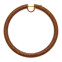 Jacob & Co. Hoop Earrings 18K Yellow Gold Pavé Set with Brown Diamonds