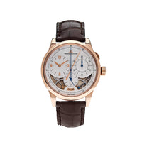 Jaeger-LeCoultre Duometre Chronograph Q6012521 Rose Gold Silver Dial
