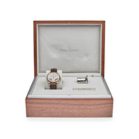 Jaeger-LeCoultre Duometre Chronograph Q6012521 Rose Gold Silver Dial