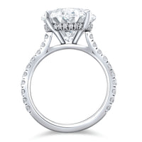 10.18 Carat Oval Cut Diamond Ring
