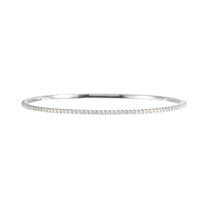 Lab Grown Diamond Bangle Bracelet (2 tcw)