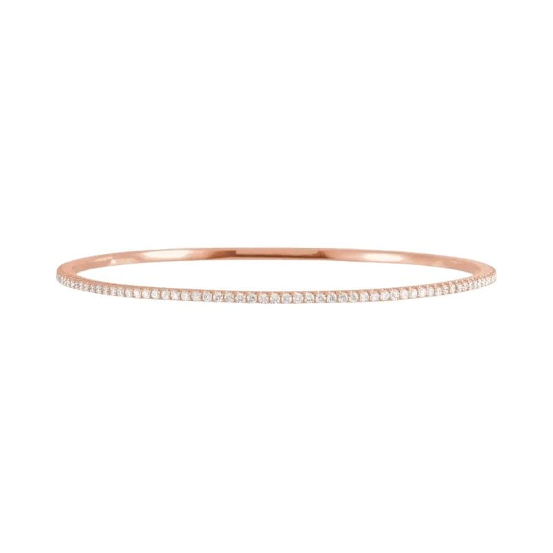 Lab Grown Diamond Bangle Bracelet (2 tcw)