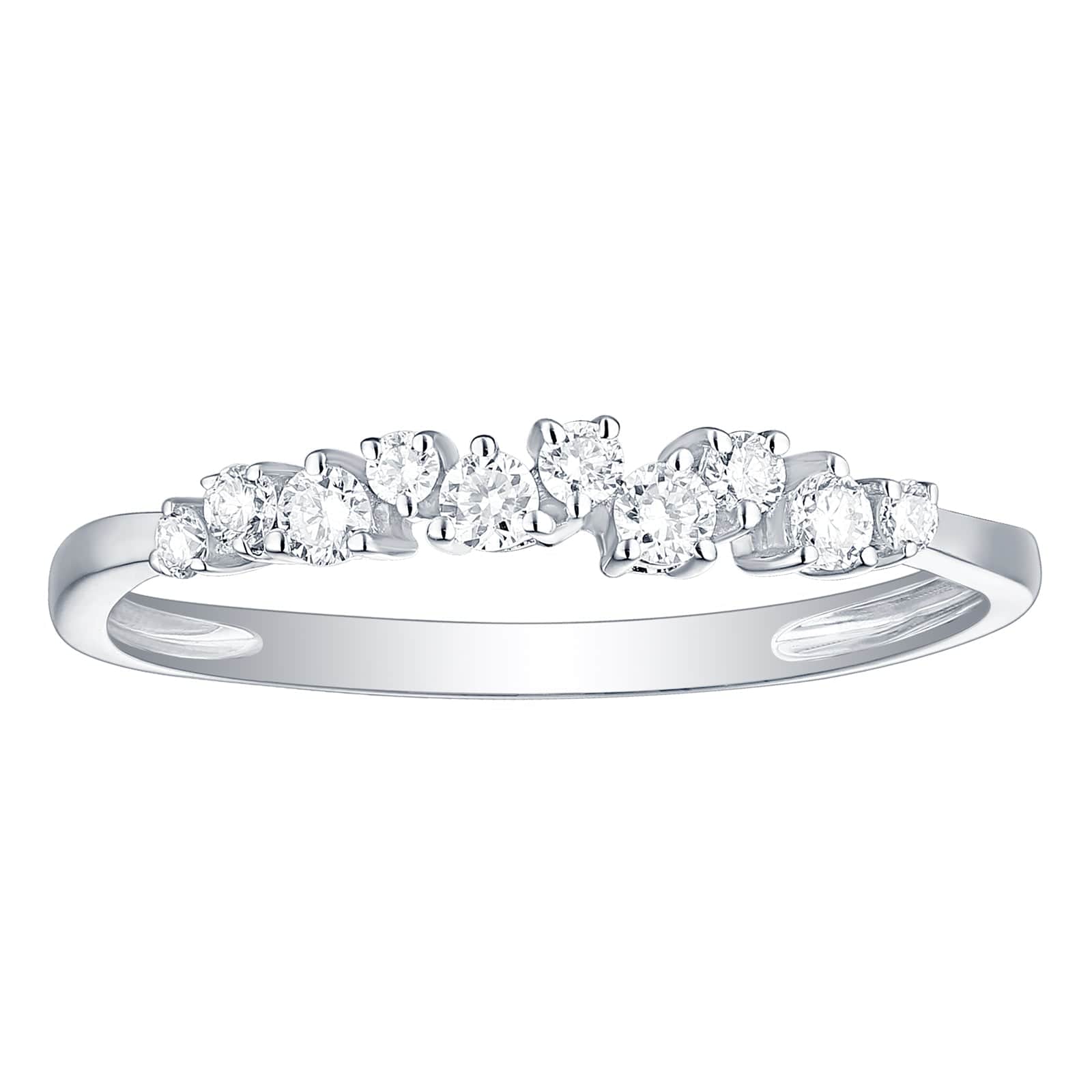 Lab Grown Diamond Cluster Band