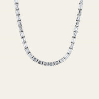 45 Carat Lab-Grown Diamond Emerald-Cut Necklace
