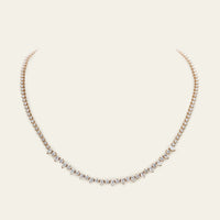 Liora 6 Carat Mixed Shape Diamond Tennis Necklace