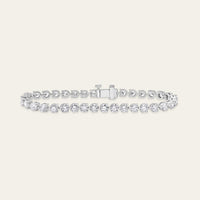 Luce 8 Carat Round Diamond Tennis Bracelet