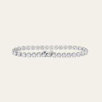 Luce 8 Carat Round Diamond Tennis Bracelet
