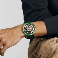 MB&F Horological Machine 70.TGL.B Aquapod HM7 Titanium Green Limited Edition