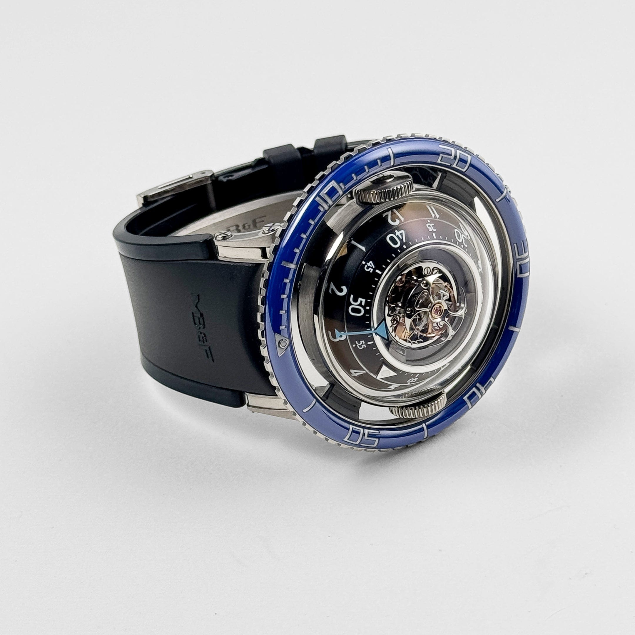 MB&F Horological Machine 70.TSL.B Aquapod HM7 'Jellyfish' Titanium Blue Limited Edition