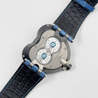 MB&F MoonMachine Black Titanium Dark Blue Sky 34.BTL.B Limited Edition