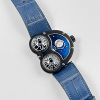 MB&F MoonMachine Black Titanium Dark Blue Sky 34.BTL.B Limited Edition