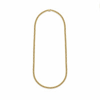 Men's Gold Anchor Chain Necklace