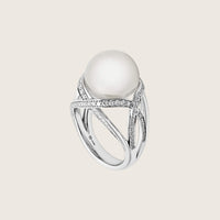Mikimoto 'M Collection' White South Sea Cultured Pearl Ring
