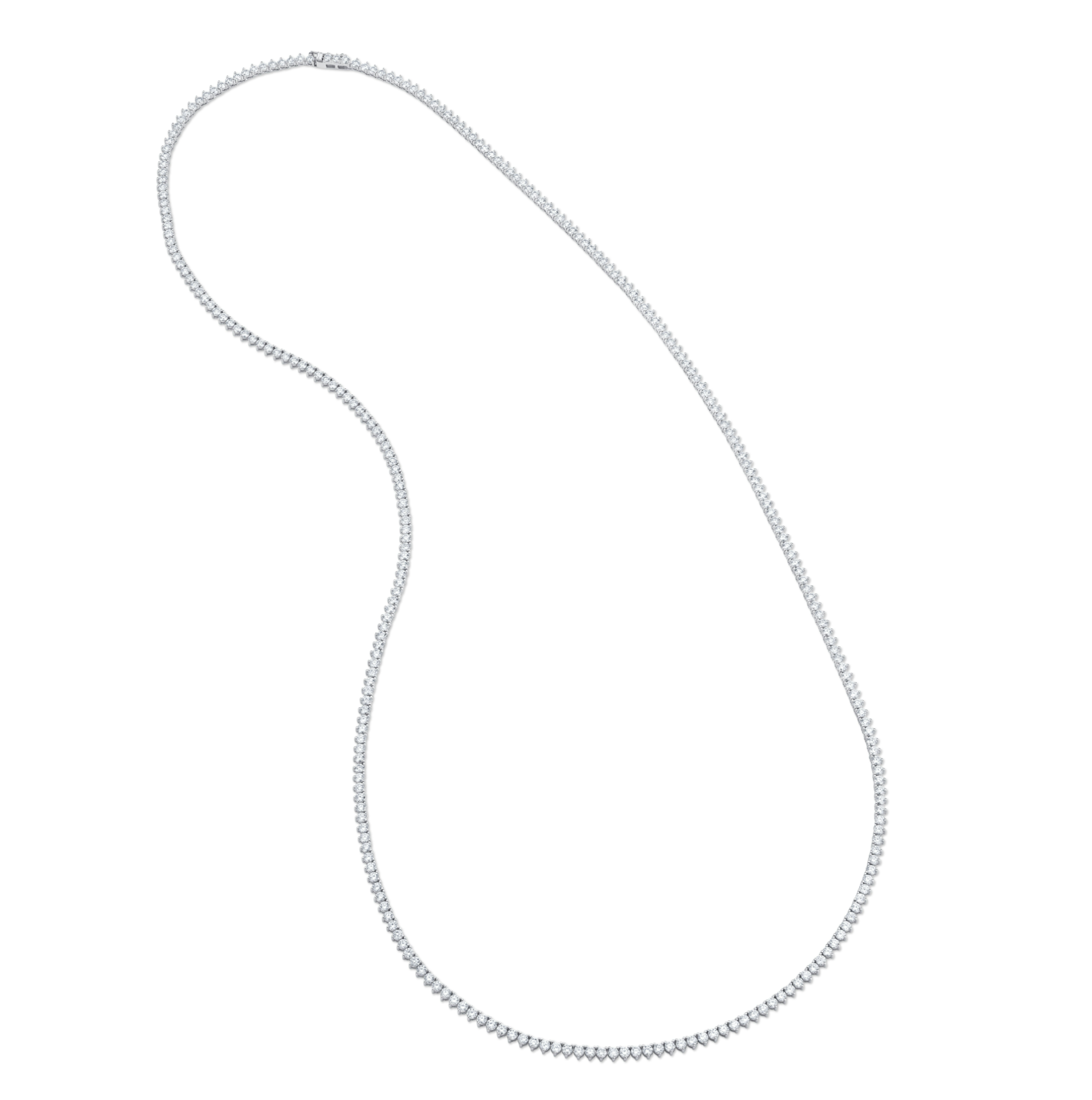 18.49 Carat 18k Diamond Necklace