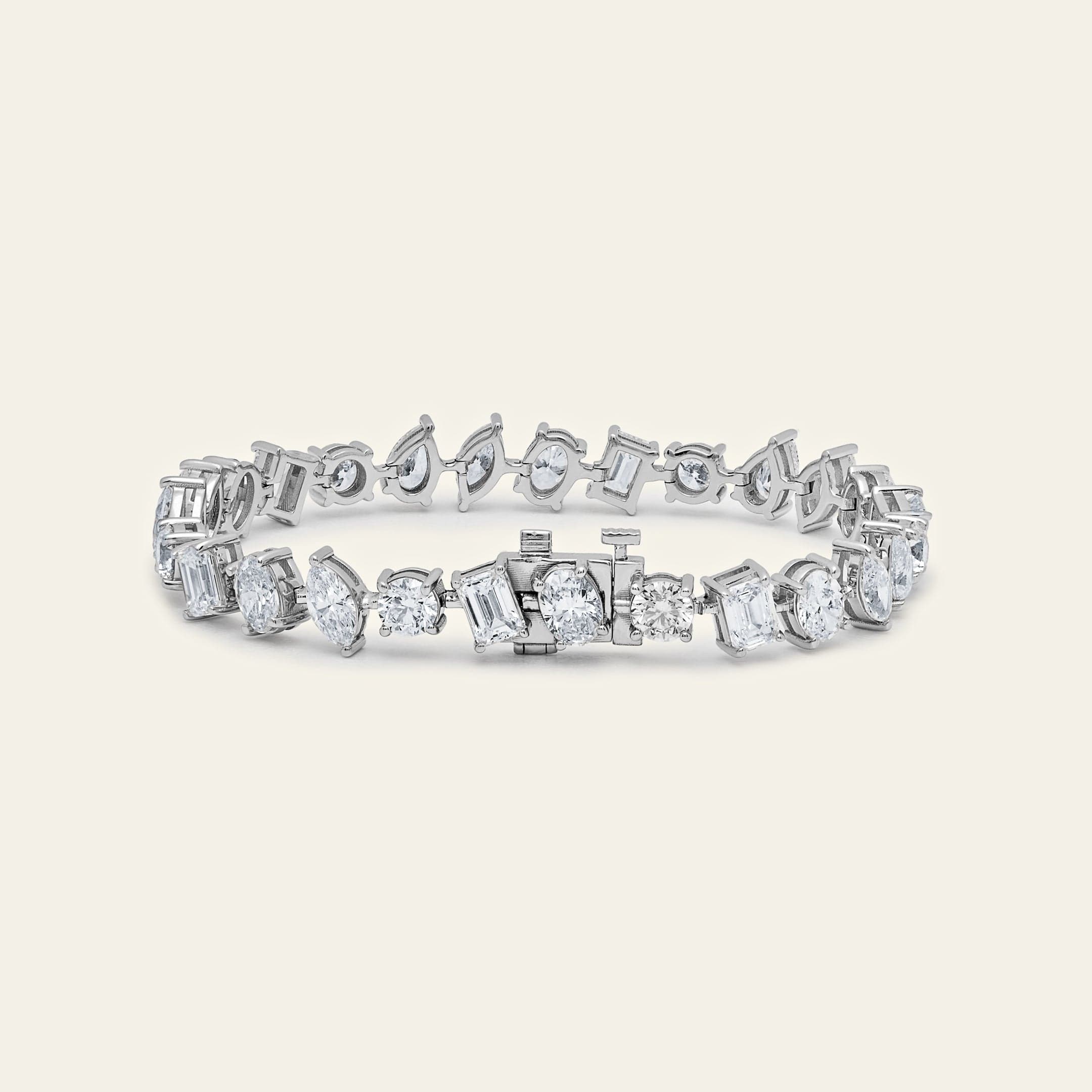 Aria 13 Carat Diamond Confetti Tennis Bracelet