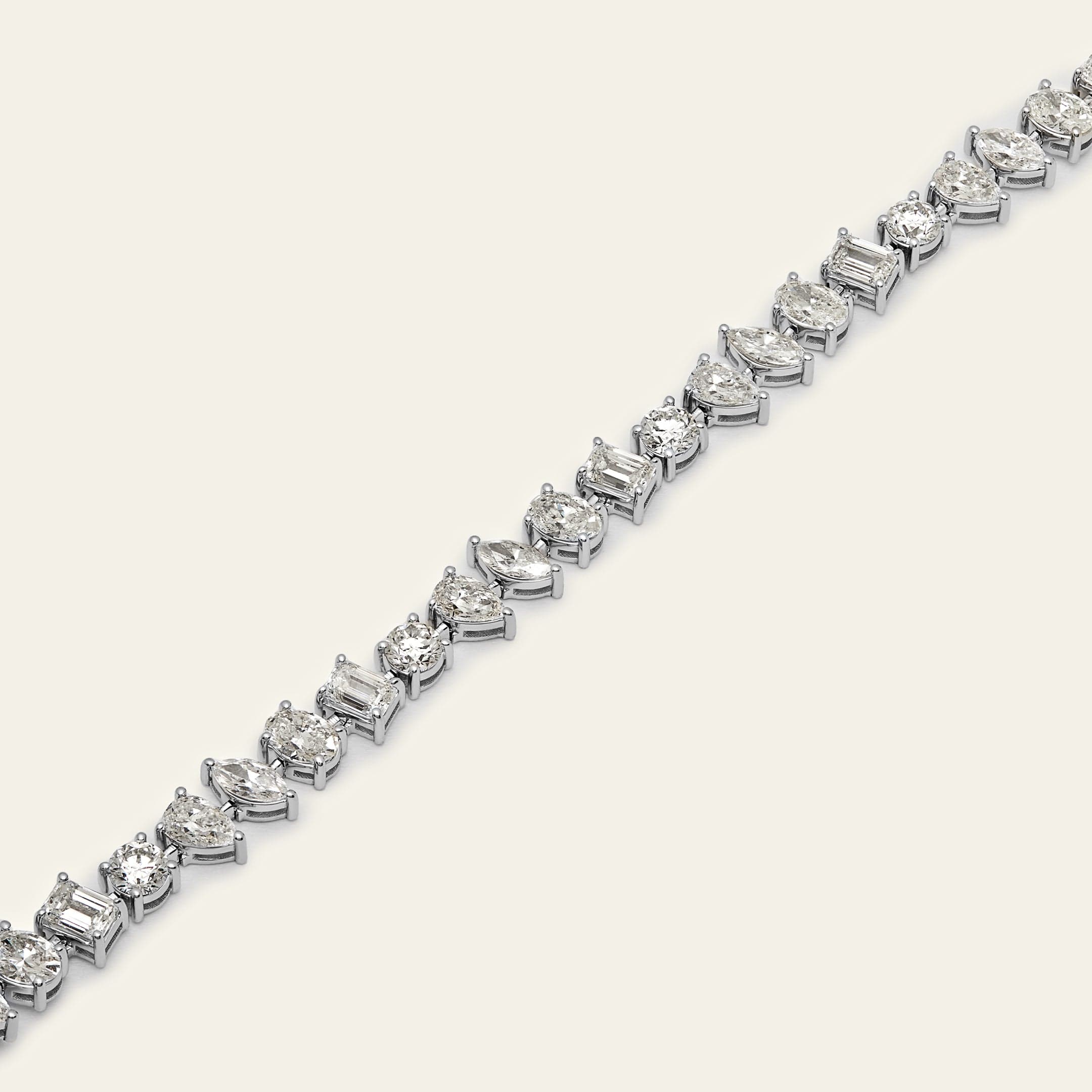 Aria 13 Carat Diamond Confetti Tennis Bracelet
