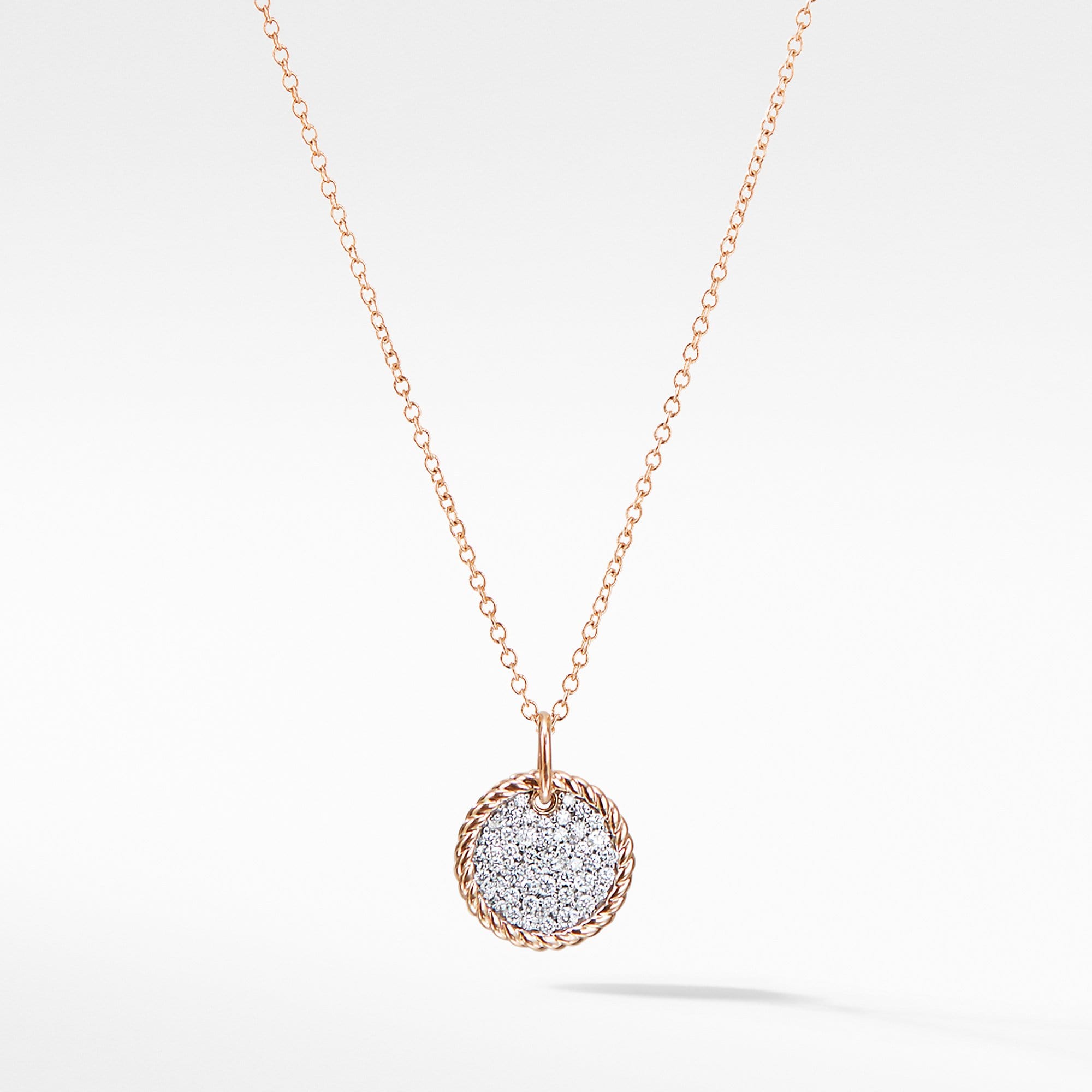 Necklace with Diamonds in 18K Rose Gold