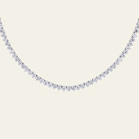 Noa 13.6 Carat Diamond Tennis Necklace
