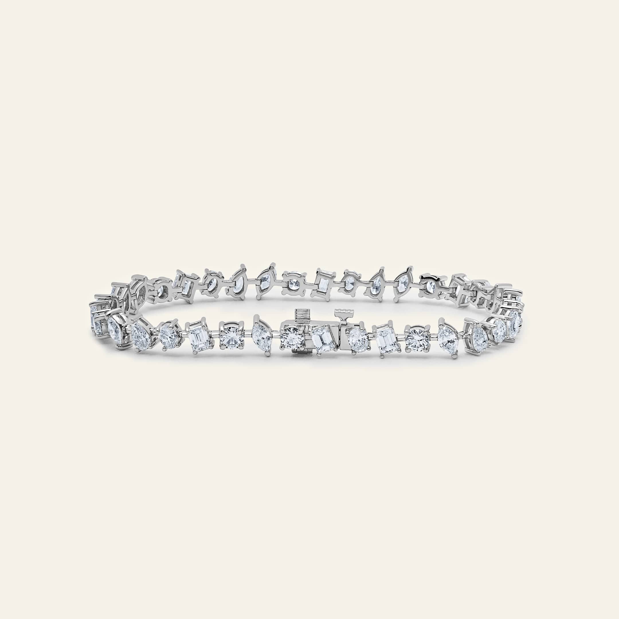 Nova 7 Carat Diamond Confetti Tennis Bracelet