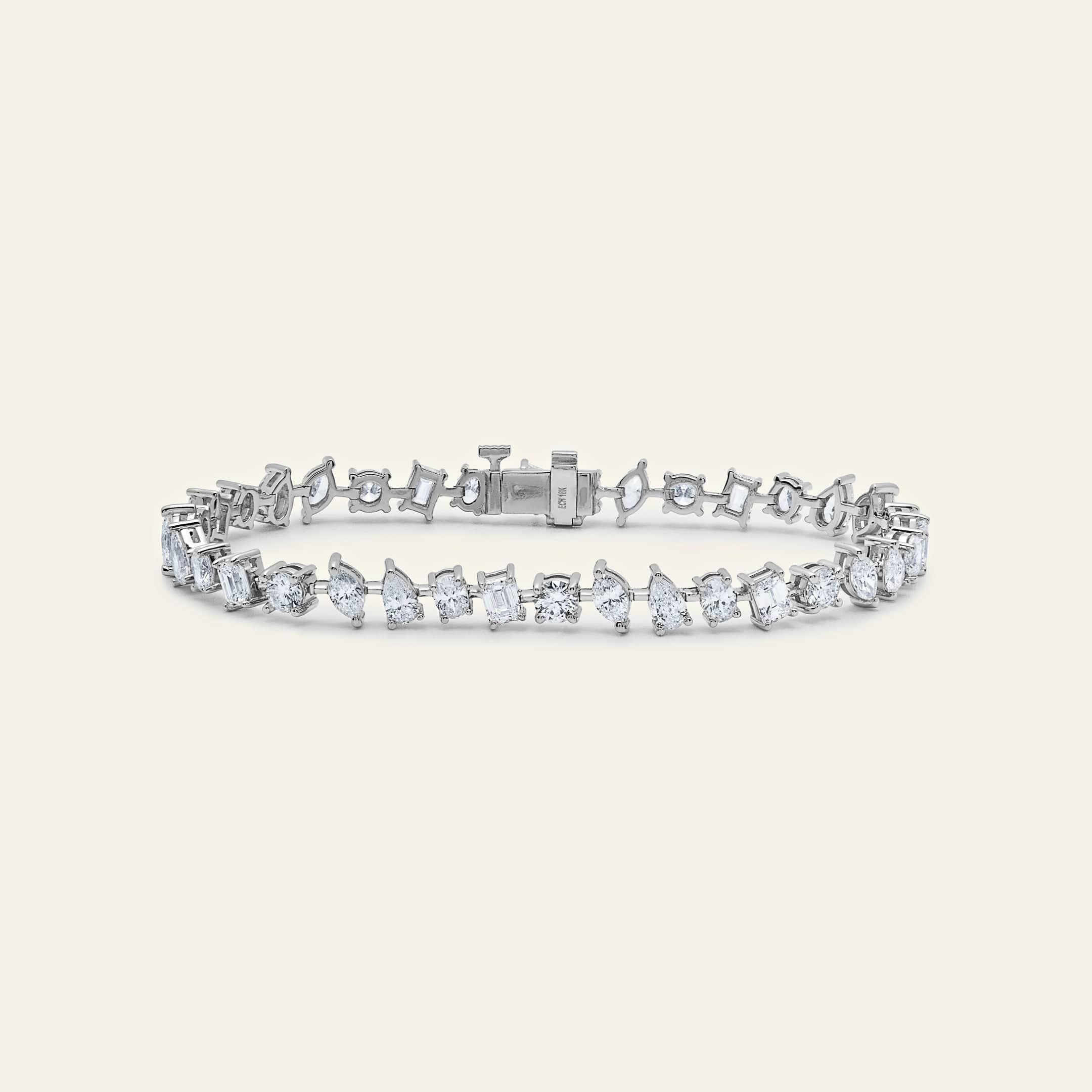 Nova 7 Carat Diamond Confetti Tennis Bracelet