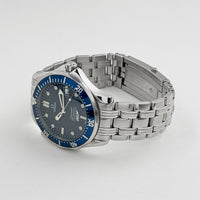 Omega Seamaster 2537.80.00 Chronometer James Bond 40th Anniversary Stainless Steel Blue Dial Limited Edition
