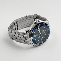 Omega Seamaster 2537.80.00 Chronometer James Bond 40th Anniversary Stainless Steel Blue Dial Limited Edition