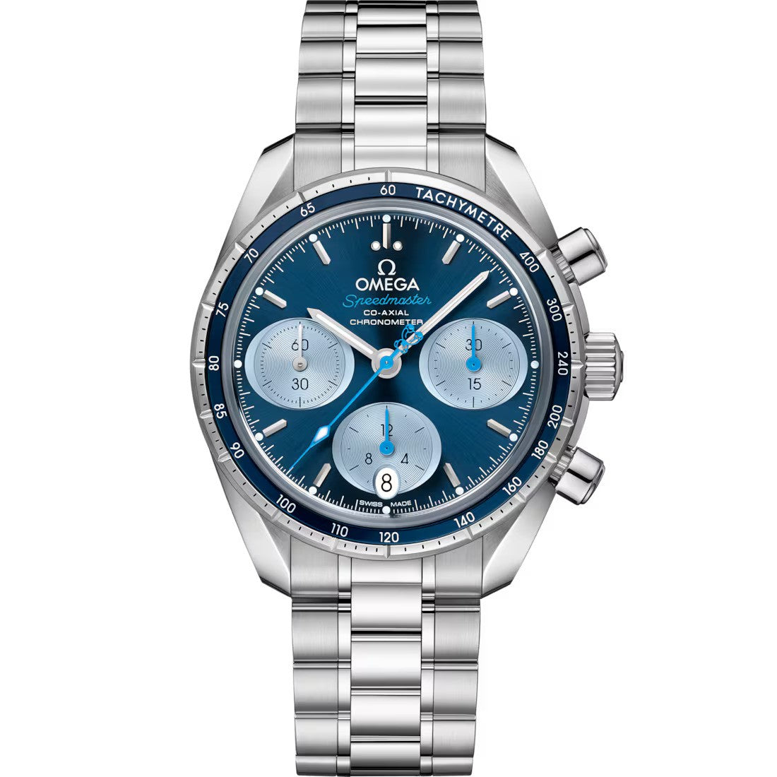 Speedmaster 38 "Obris Edition" Steel on Steel Blue