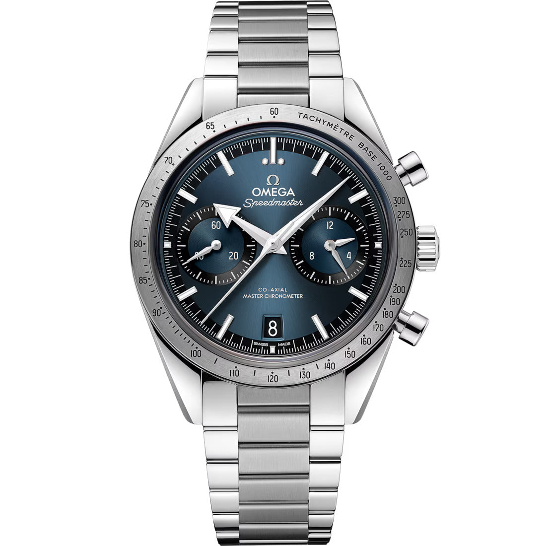 Speedmaster 57' Steel on Steel Blue