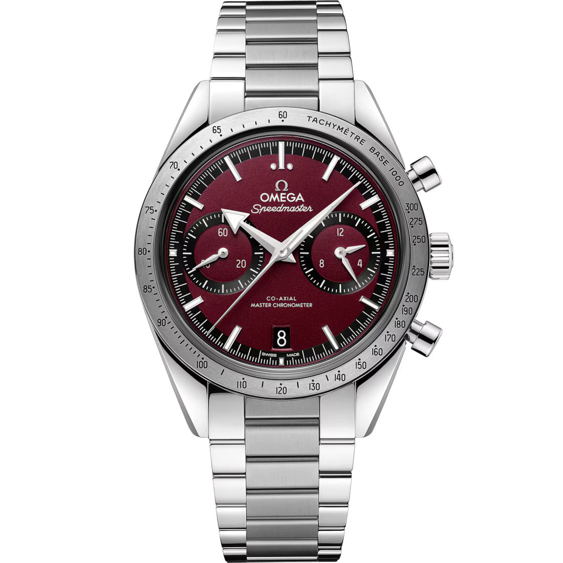 Speedmaster 57' Steel on Steel Red