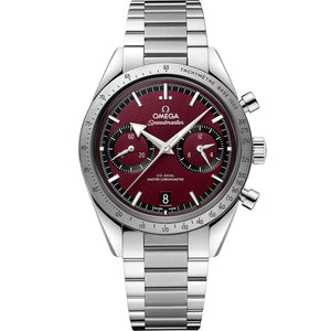 Speedmaster 57' Steel on Steel Red