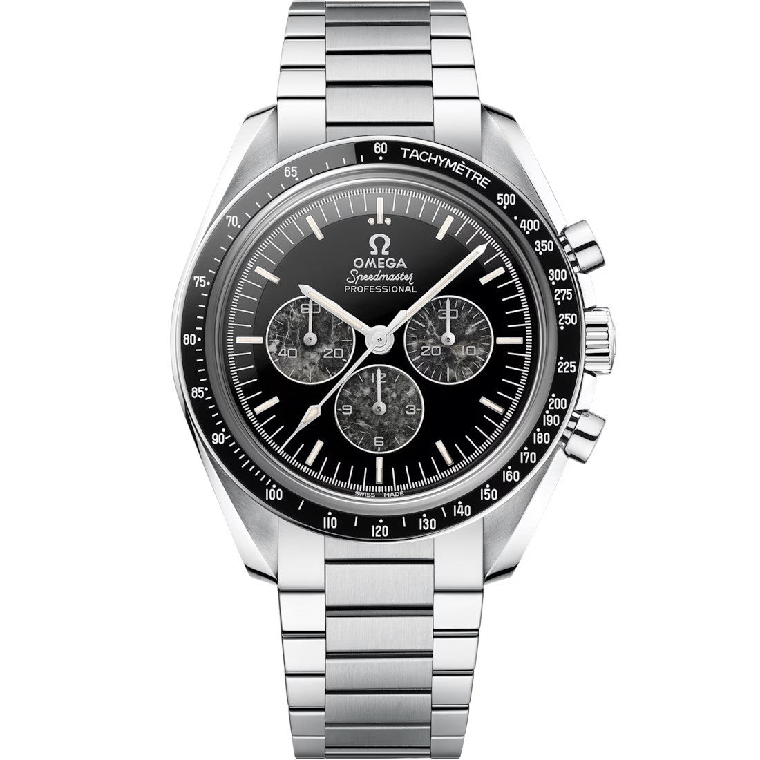 Speedmaster Calibre 321 Platinum on Platinum Black