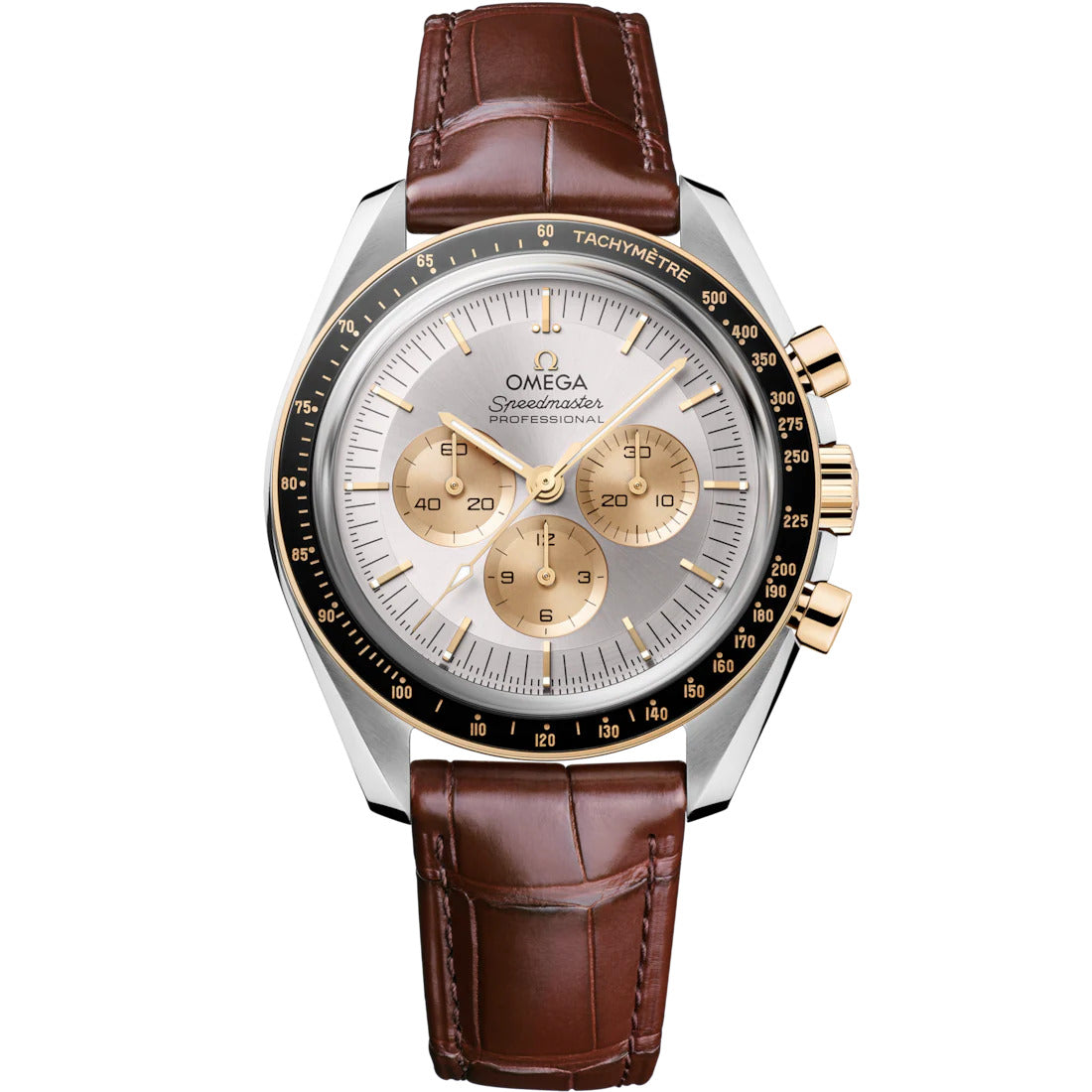 Speedmaster Moonwatch Professional Moonshine™ Gold on Alligator Silver